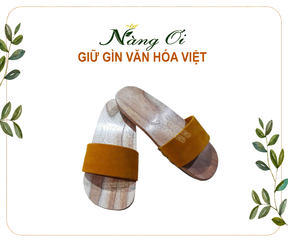 guốc mộc truyền thống